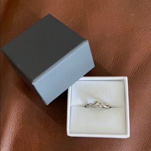 LLF 1/5 Ct. T.W. Diamond Three-Stone Promise Ring